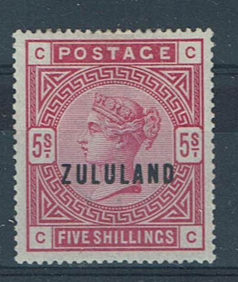 Image of South African States ~ Zululand SG 11 MM British Commonwealth Stamp